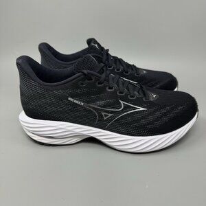 Mizuno Womens Wave Rider 28 411457 90HM Black Running Shoes Sneakers Size 9.5